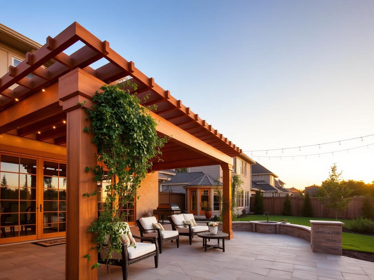 Pergola & Patio Retreat
